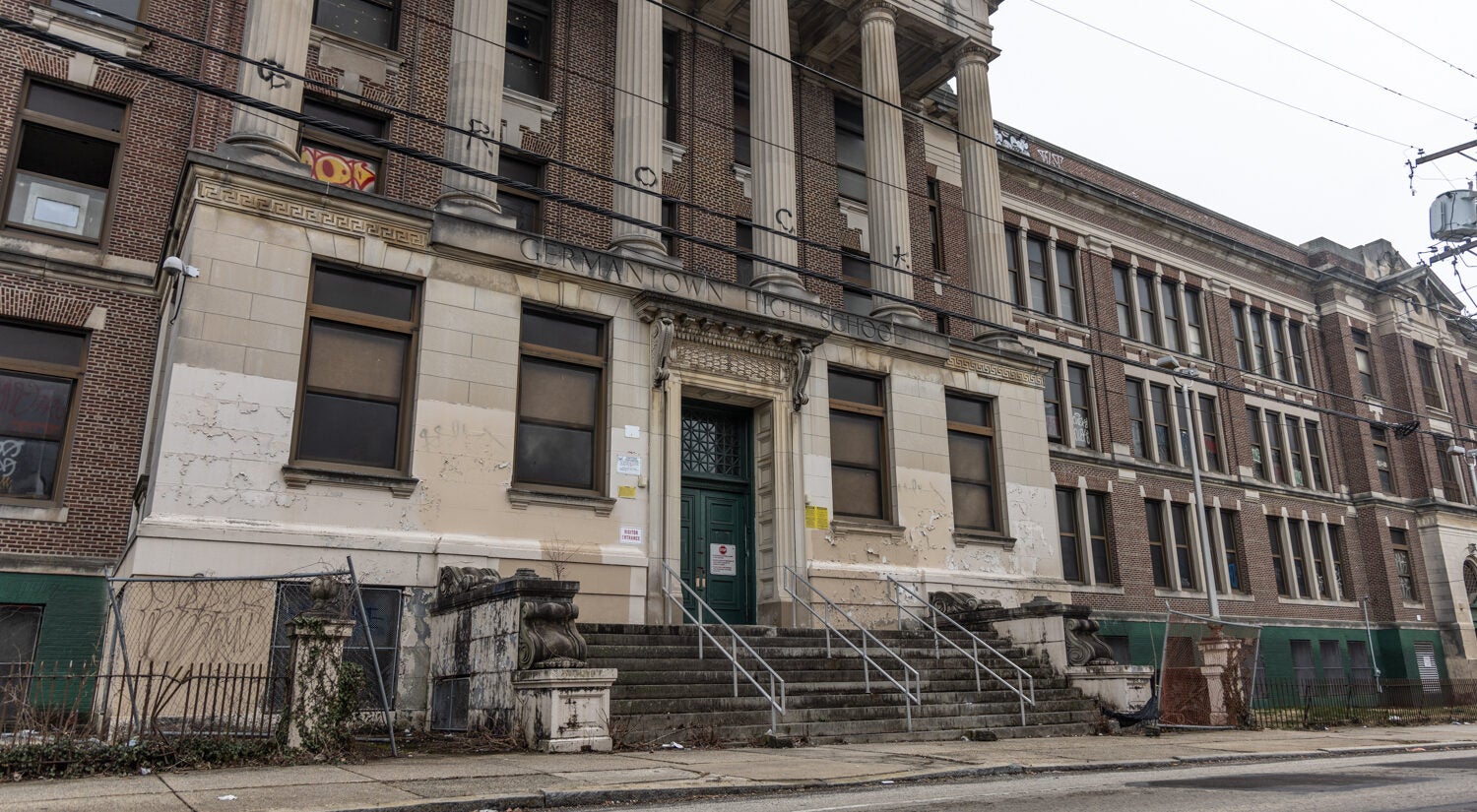 Former Germantown High School building