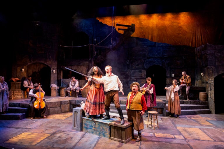 A scene from Man of La Mancha