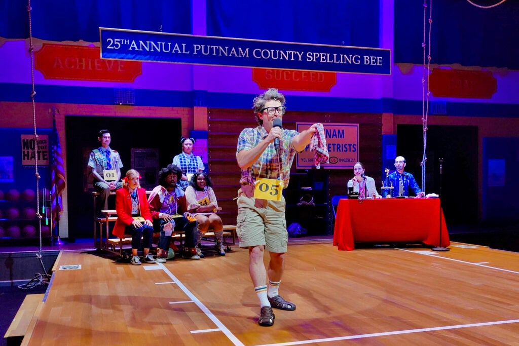 A scene from 25th Annual Putnam County Spelling Bee