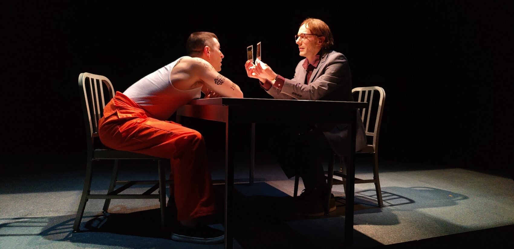 Matteo Scammell and Jered McLenigan acting