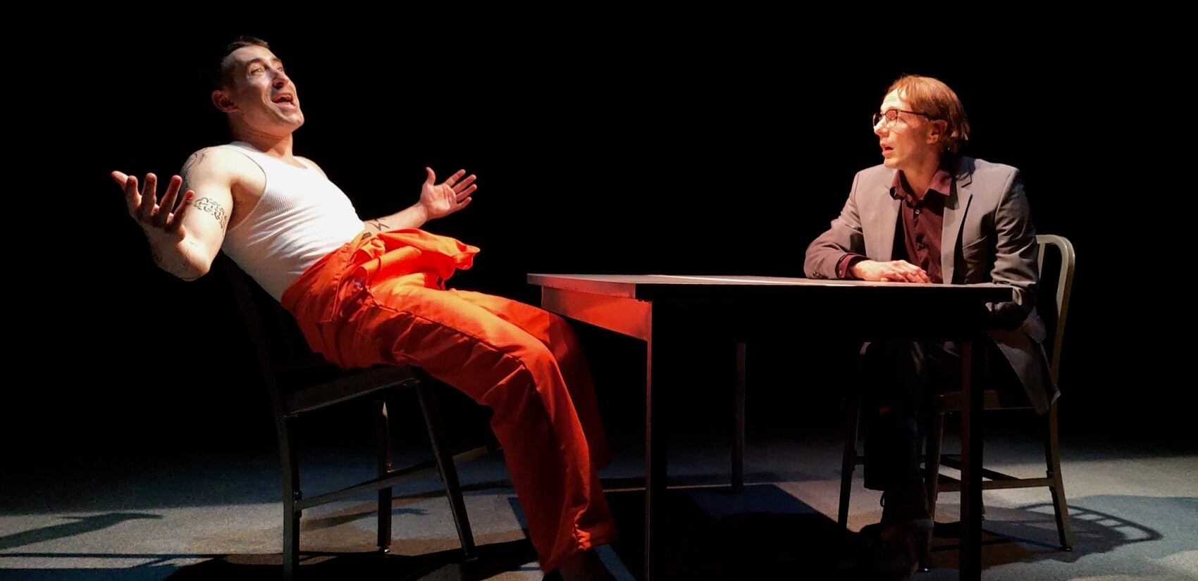 Matteo Scammell and Jered McLenigan acting