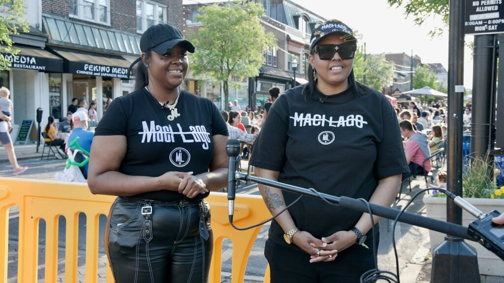 Darnisha Garland (left) and Nashay Cottman