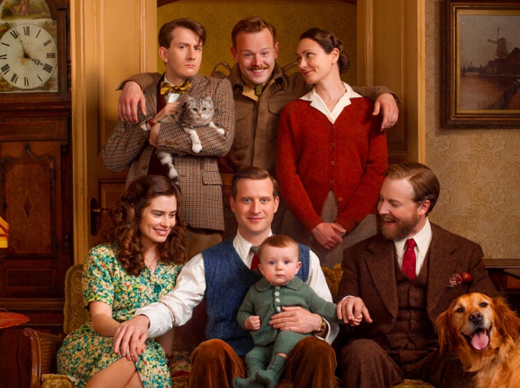 A group image of the cast of All Creatures Great and Small