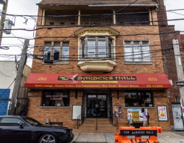 Barber’s Hall on West Oxford Street in North Philadelphia
