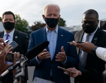 Democratic presidential candidate former Vice President Joe Biden