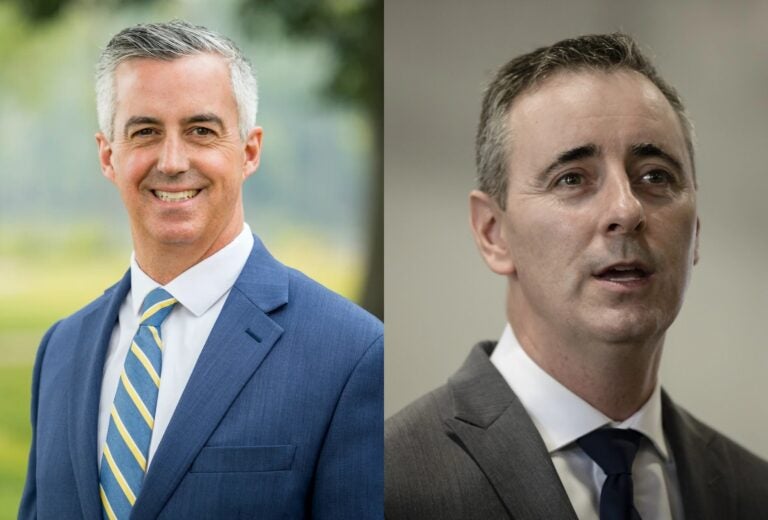 side-by-side photos of Bob Harvie and Brian Fitzpatrick