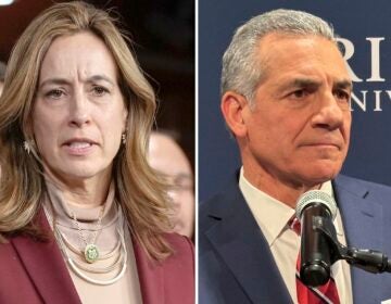 New Jersey governor candidates Rep. Mikie Sherrill, D-N.J., and former Assemblyman Jack Ciattarelli