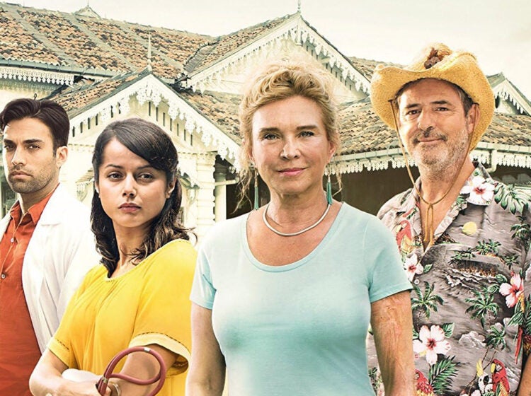 A cast photo of Good Karma Hospital