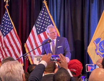 Jack Ciattarelli addresses supporters
