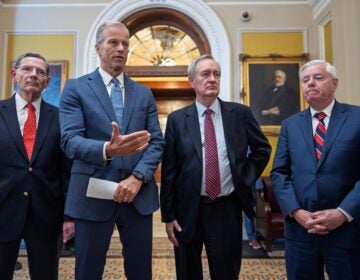 John Thune, John Barrasso, Mike Crapo and Lindsey Graham
