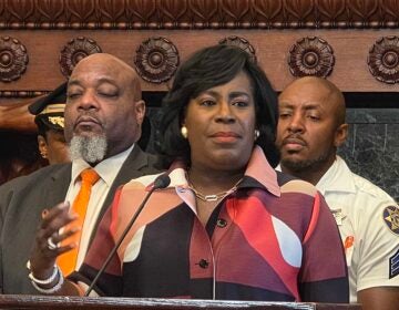 Mayor Cherelle Parker speaks
