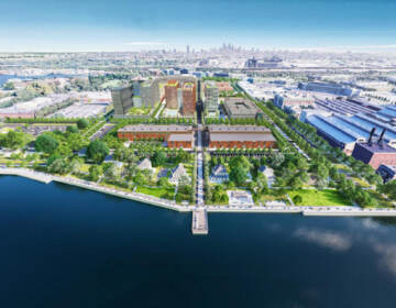 Rendering of the planned development at the Navy Yard. (Philadelphia Navy Yard)