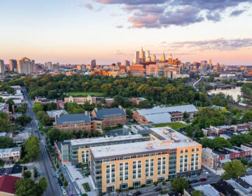 aerial view of St. Joe's