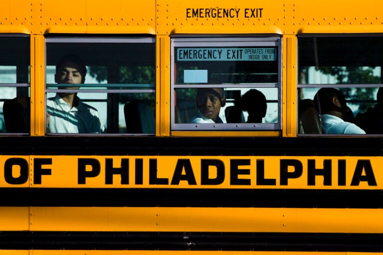 A Philadelphia school bus