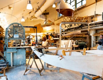 The Seaport Boat Shop at the Independence Seaport Museum