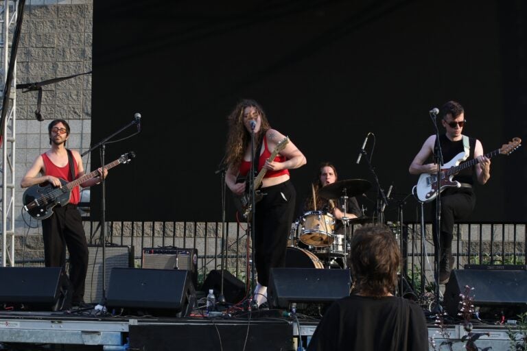 The Lunar Year performing at Spruce Street Harbor Park