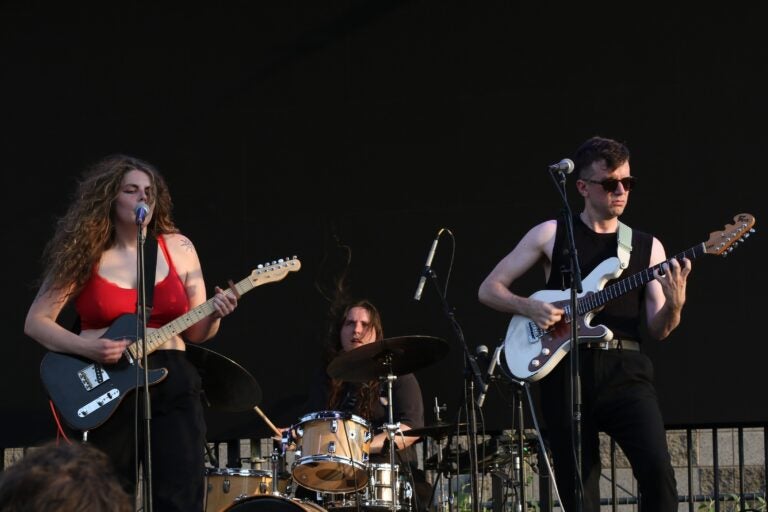 The Lunar Year performing at Spruce Street Harbor Park