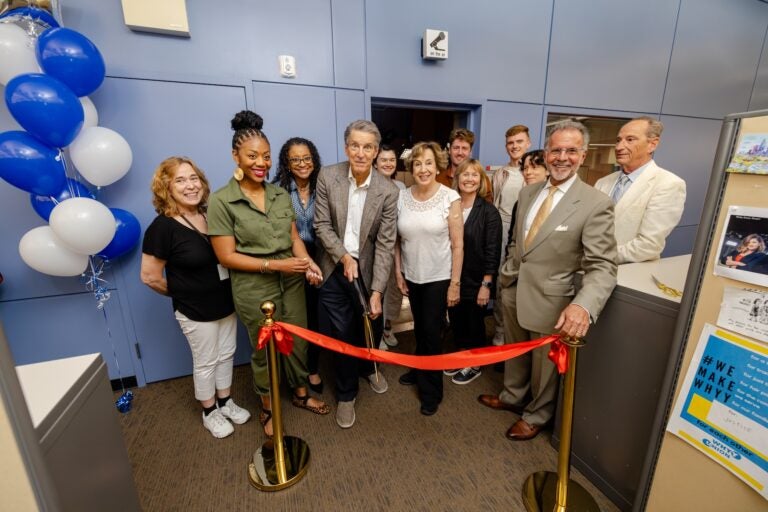 Ribbon-cutting ceremony for Studio 2