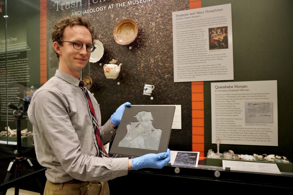 Tyler Putman, Gallery Interpretation Manager at the Museum of the American Revolution