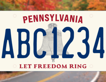 Pennsylvania license plate